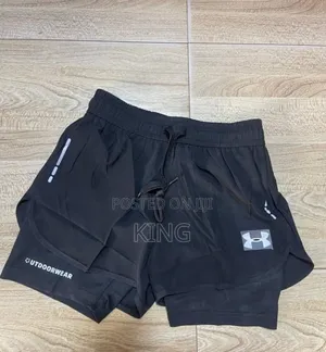 Gym Workout 2-in-1 Athletic Gym Shorts