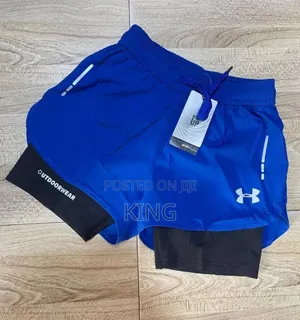 Gym Workout 2-in-1 Athletic Gym Shorts