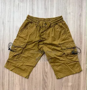 Casual Multi-Pocket Utility Cargo Shorts