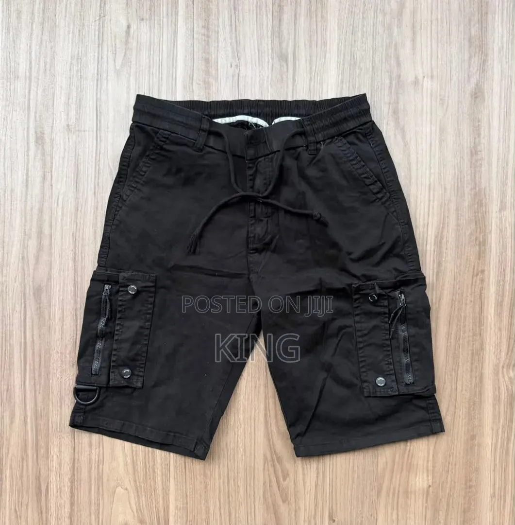 Casual Multi-Pocket Utility Cargo Shorts
