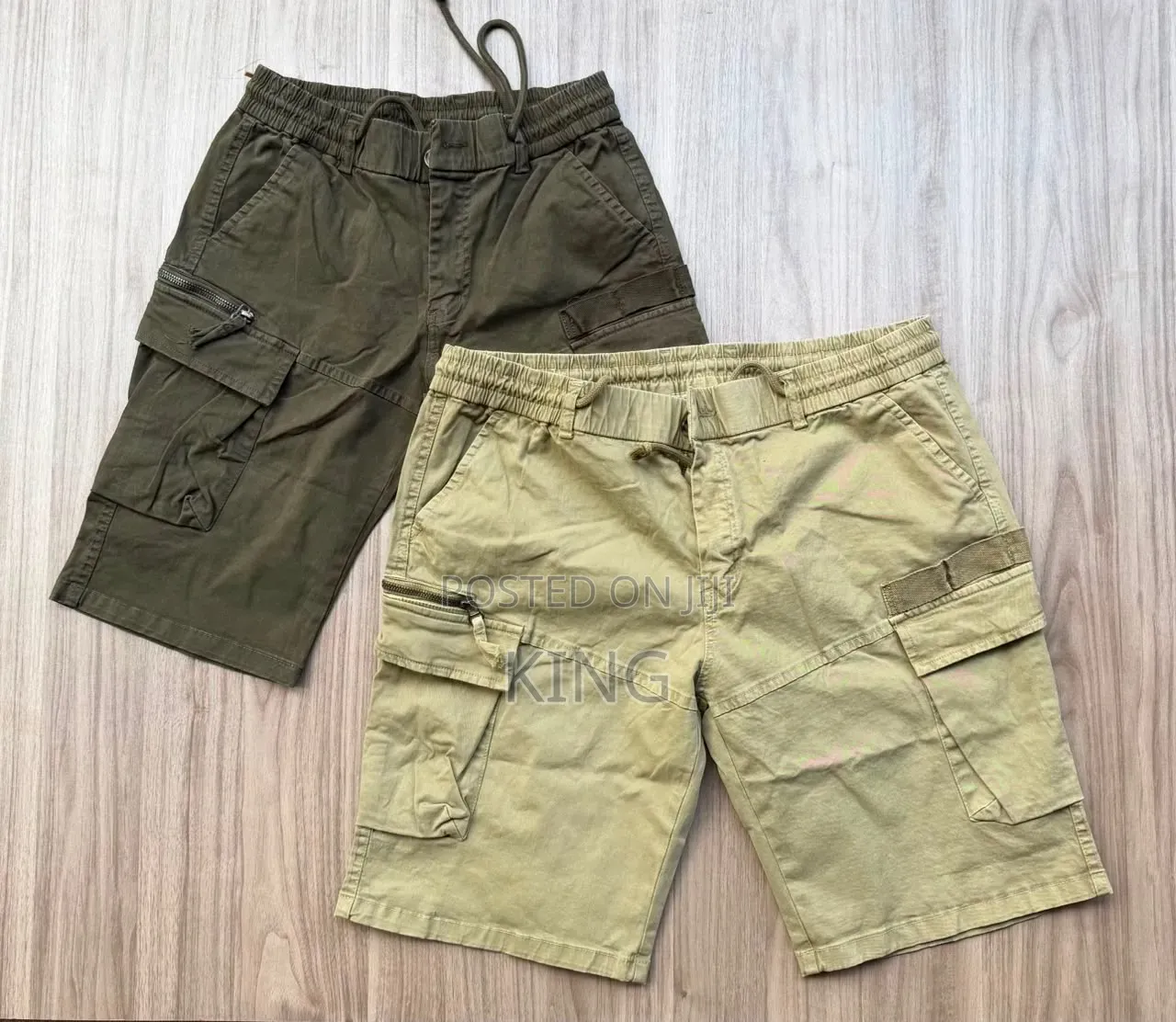 Casual Multi-Pocket Utility Cargo Shorts