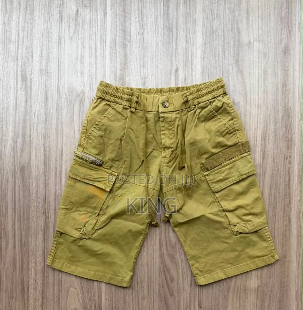 Casual Multi-Pocket Utility Cargo Shorts