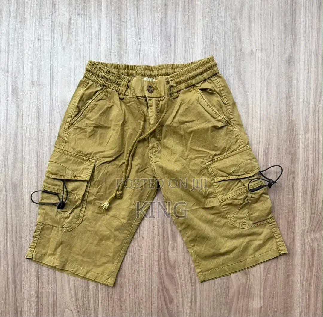 Casual Multi-Pocket Utility Cargo Shorts