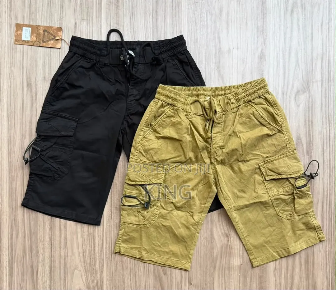 Casual Multi-Pocket Utility Cargo Shorts