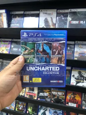 Uncharted the Nathan Drake Collection PS4 Original Game Disc