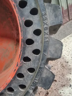 33x6x11 Heavy Solid Tires.