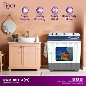 Roch 10Kg Twin Tub Washing Machine Semi Automatic