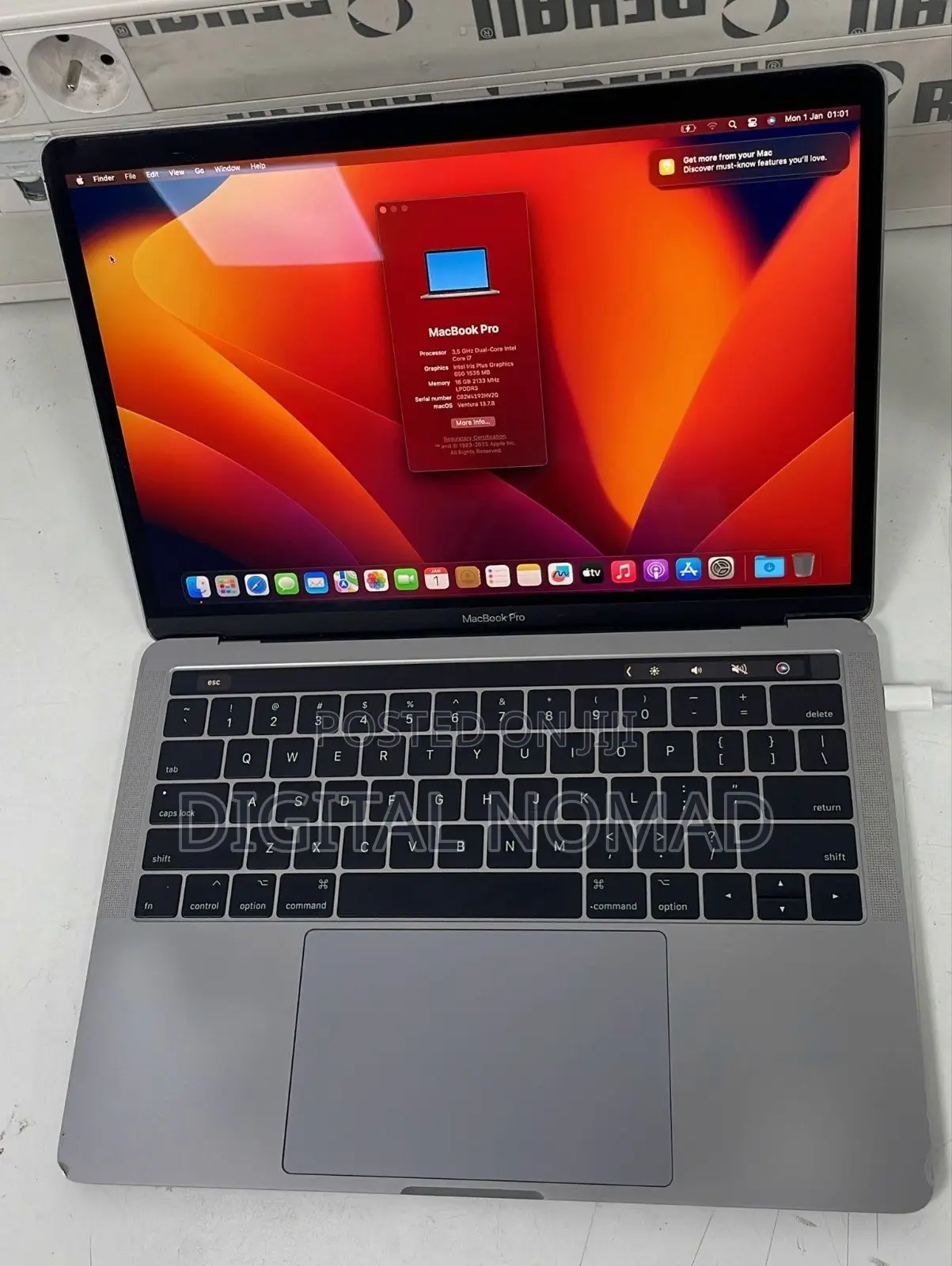 Laptop Apple MacBook Pro 2018 8GB Intel Core i5 SSD 256GB