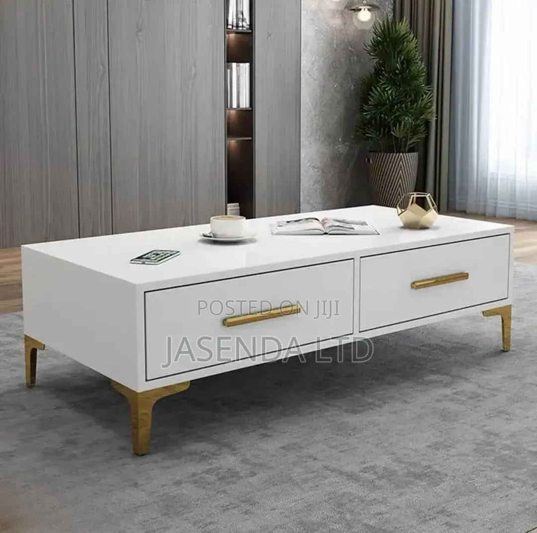Center Table White | Coffee Table Free Delivery 