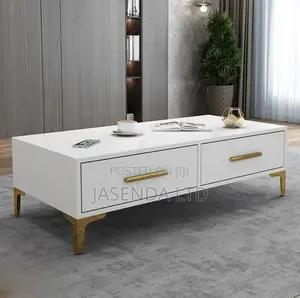 Center Table White | Coffee Table Free Delivery 