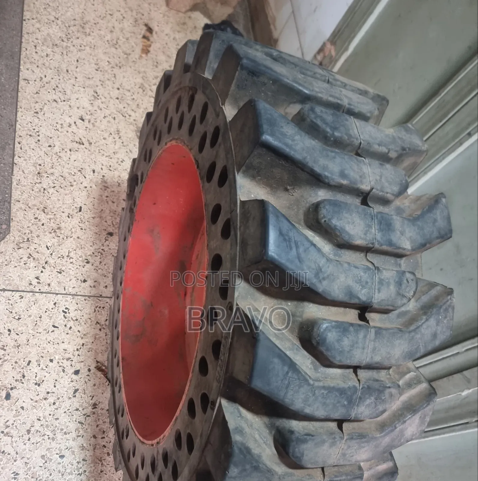 Bob Cat Size 12-16-5 Tyres Solid Type.