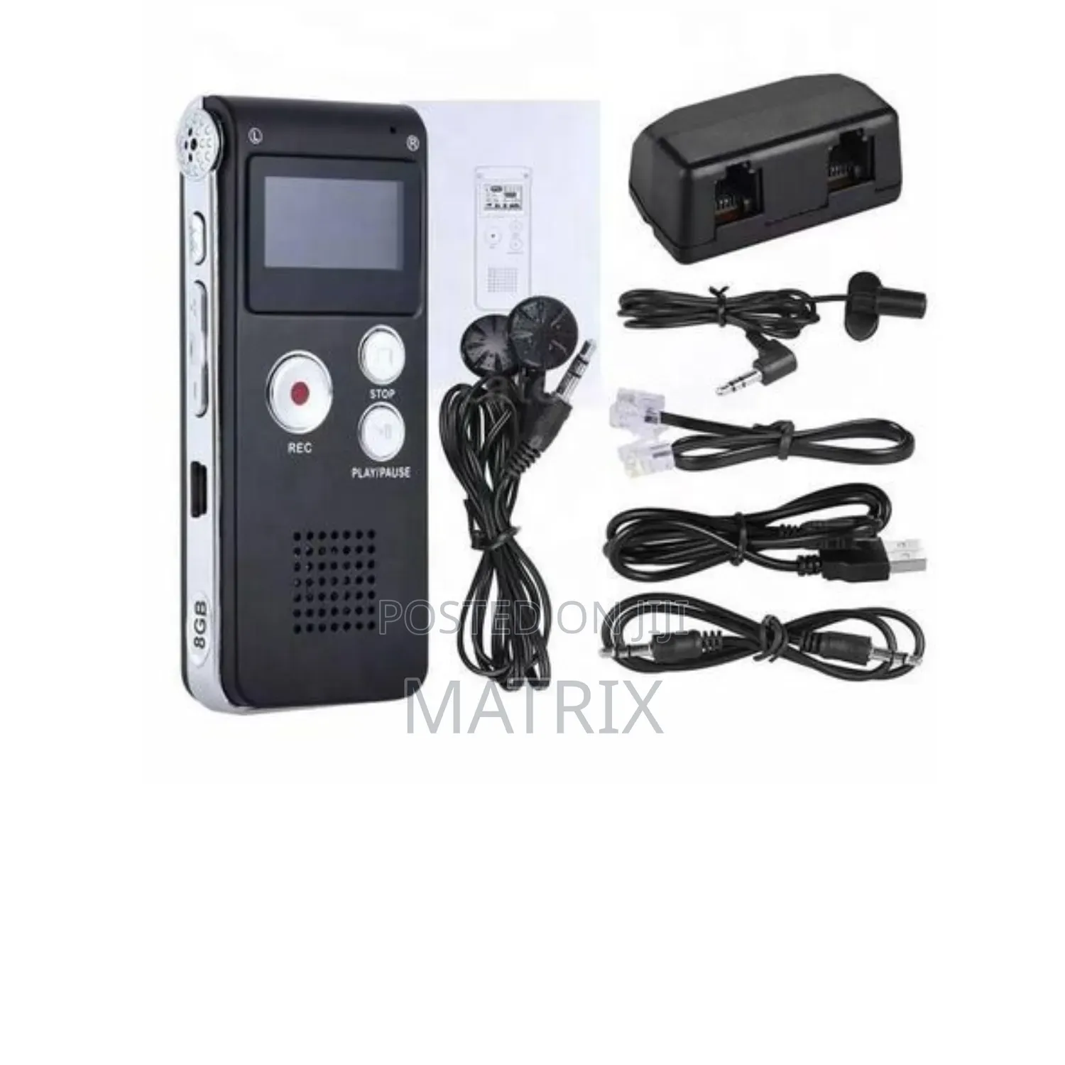 Digital Audio Voice Recorder With WAV MP3 Player VAR Function Record