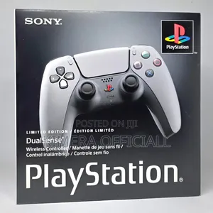 PlayStation 5 DualSense Controller Sterling Silver Original BRAND NEW