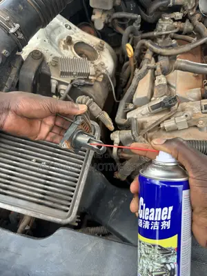 Mass Air Flow Meter, Throttle Body, Carburetor Cleaner