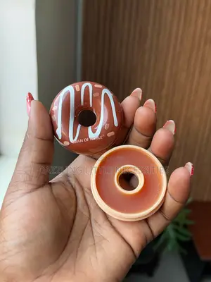 Iman of Noble Donut Shaped Lip Balm for Ladies - Chocolate
