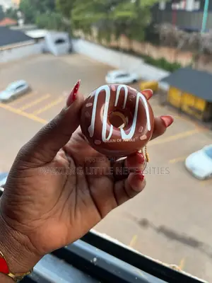Iman of Noble Donut Shaped Lip Balm for Ladies - Chocolate