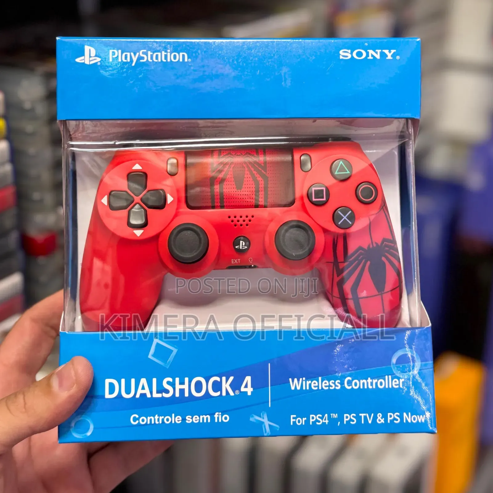 PS4 Controller Magma Red Original PlayStation 4 Pad