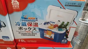 15L Insulated Cooler Box / Dual-Purpose Heat Cold Preserve Box