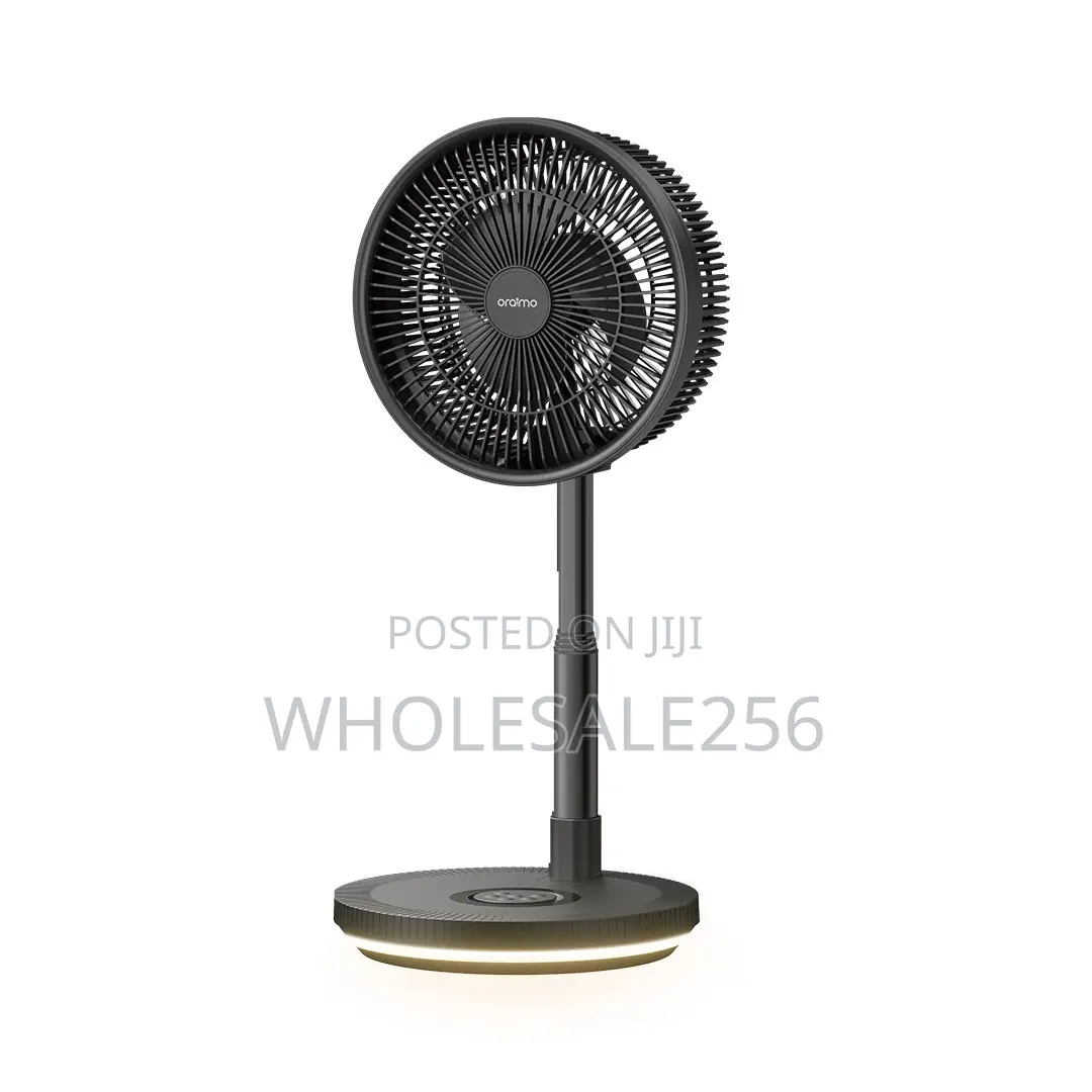 Oraimo Power Turbo Fan OPF-502A Small Size,big 2in1 Desk and Stand Fan