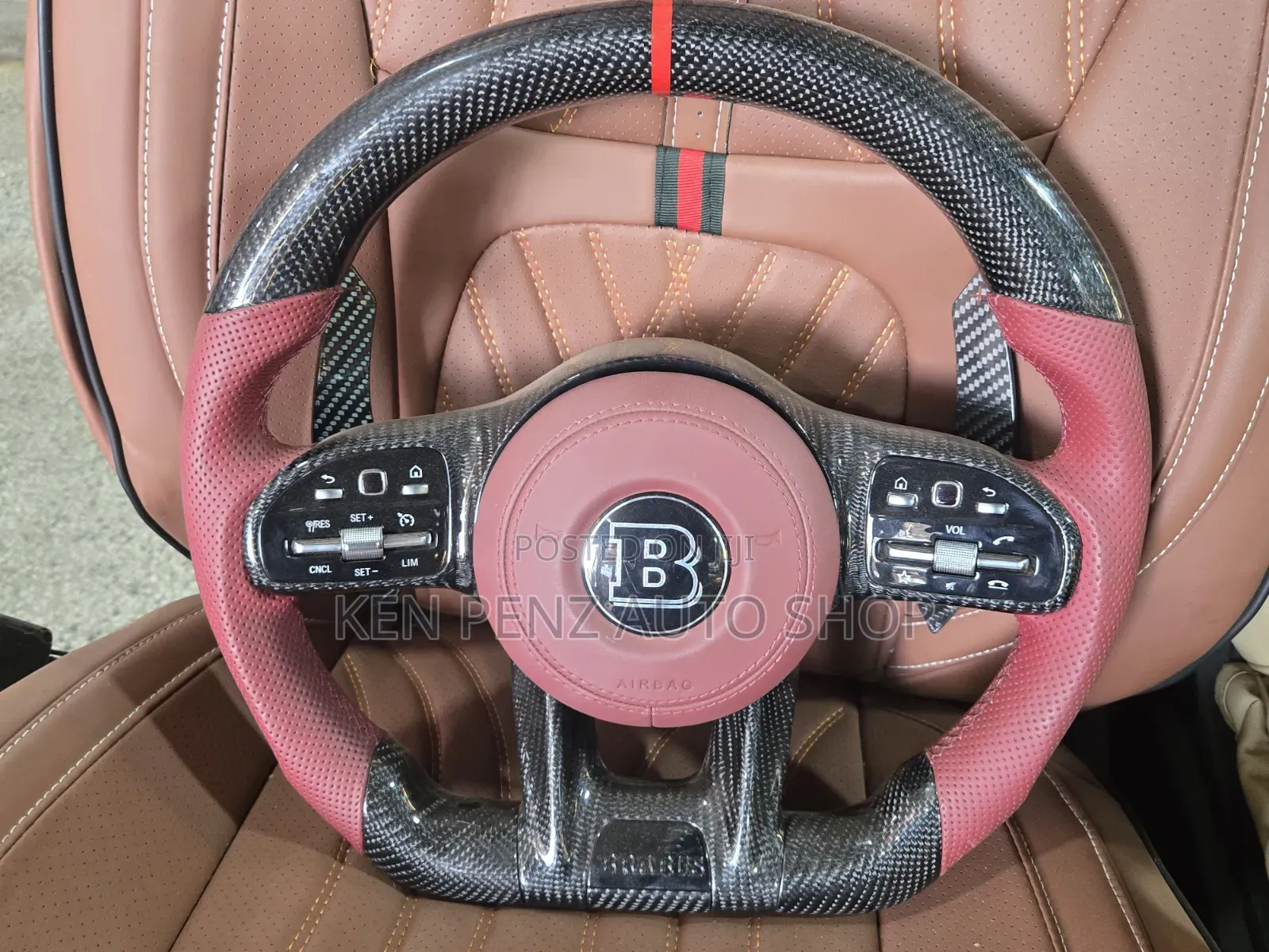 Mercedes Benz Brabus Steering Wheel ( Aftermarket)