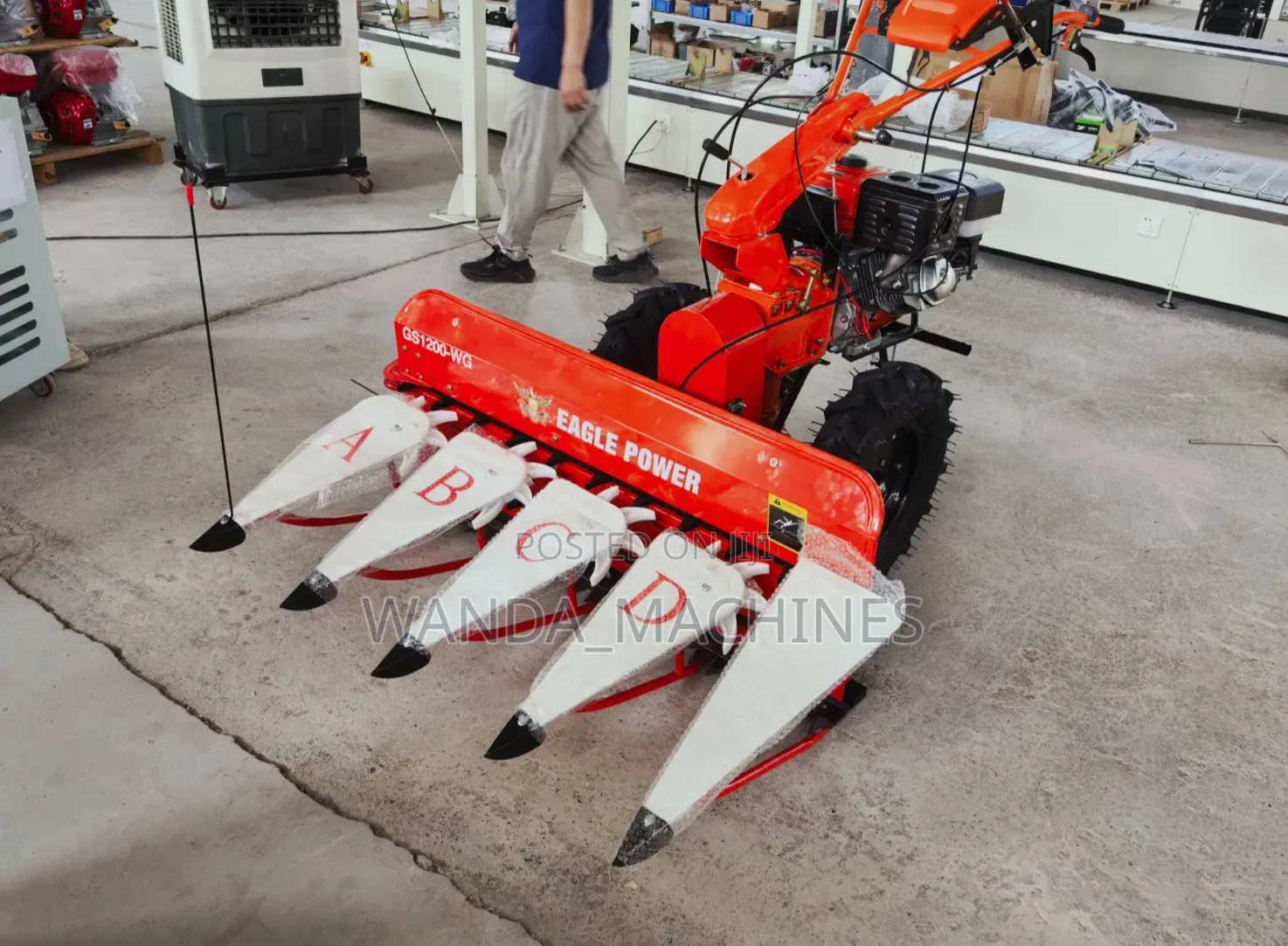 Windrower Harvester Machine