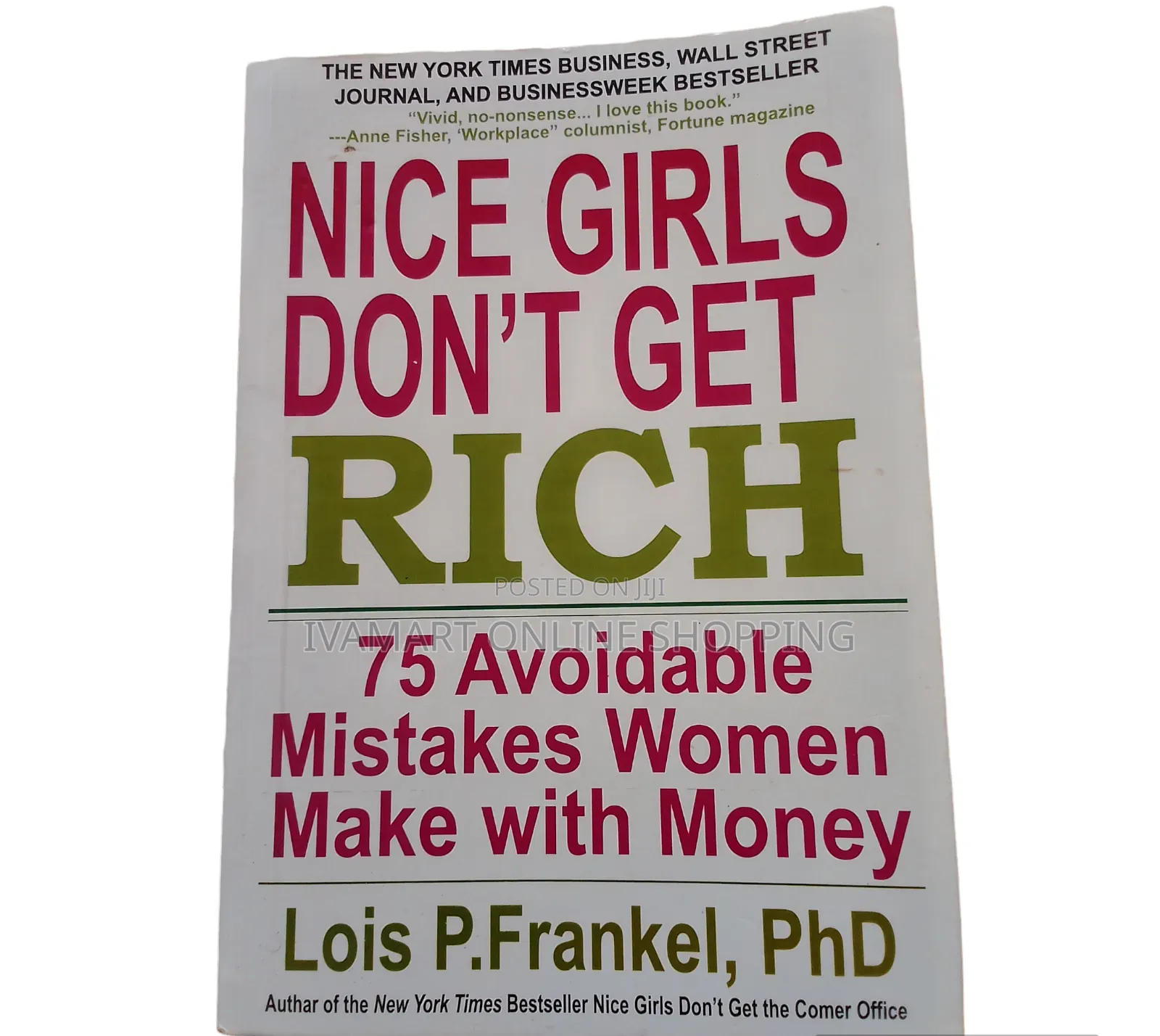 Nice Girls Don't Get Rich Book: Avoidable Mistakes Women Make Wi Money