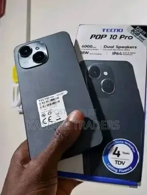 New Tecno Pop 10 Pro 128 GB Black