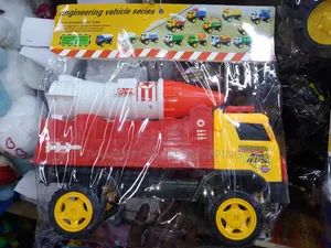 Construction Truck Vehicles Toys for Kids - Big Tires, Manually Pushed
