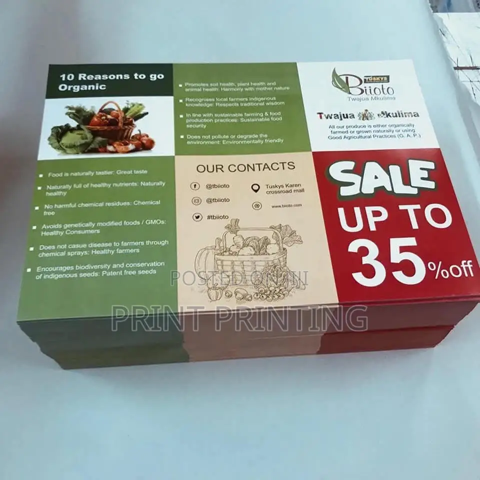 Brochures Printing Services