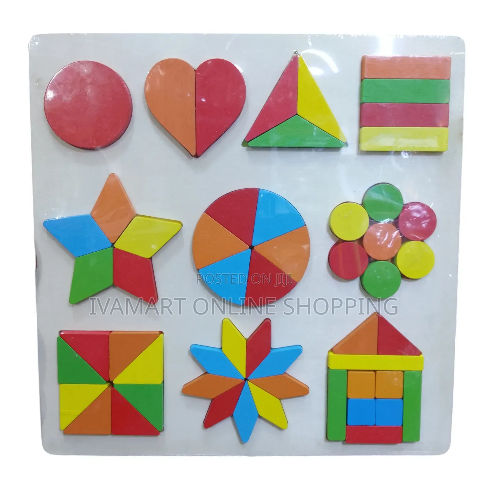 Wooden Numbers, Alphabets and Shapes Educational Toys for Kids