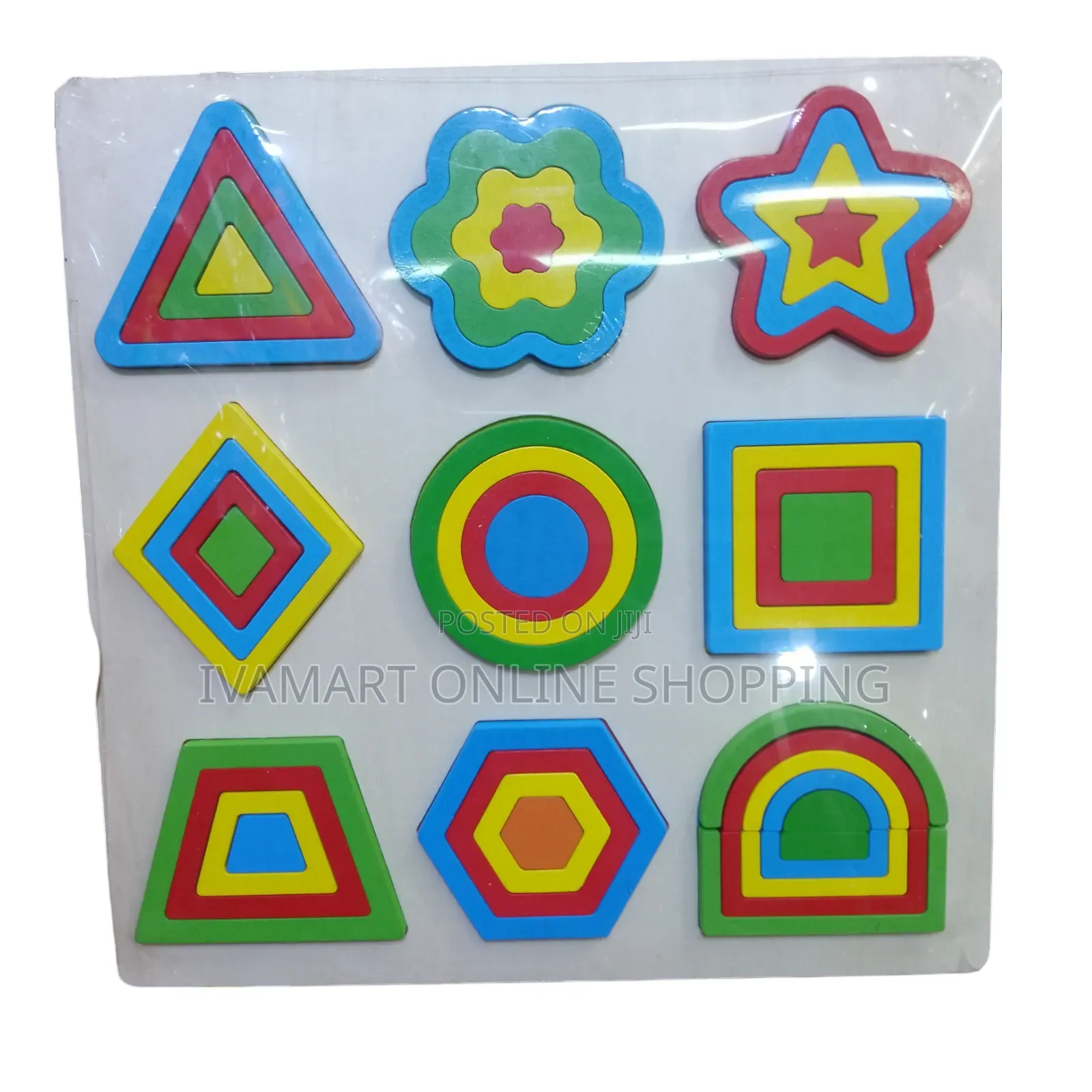 Wooden Numbers, Alphabets and Shapes Educational Toys for Kids
