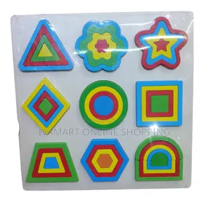 Wooden Numbers, Alphabets and Shapes Educational Toys for Kids