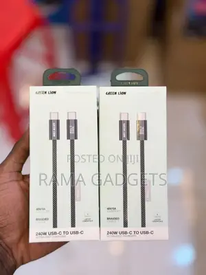 Green Lion 240W USB-C to USB-C Ultra-Fast Charging Cable,
