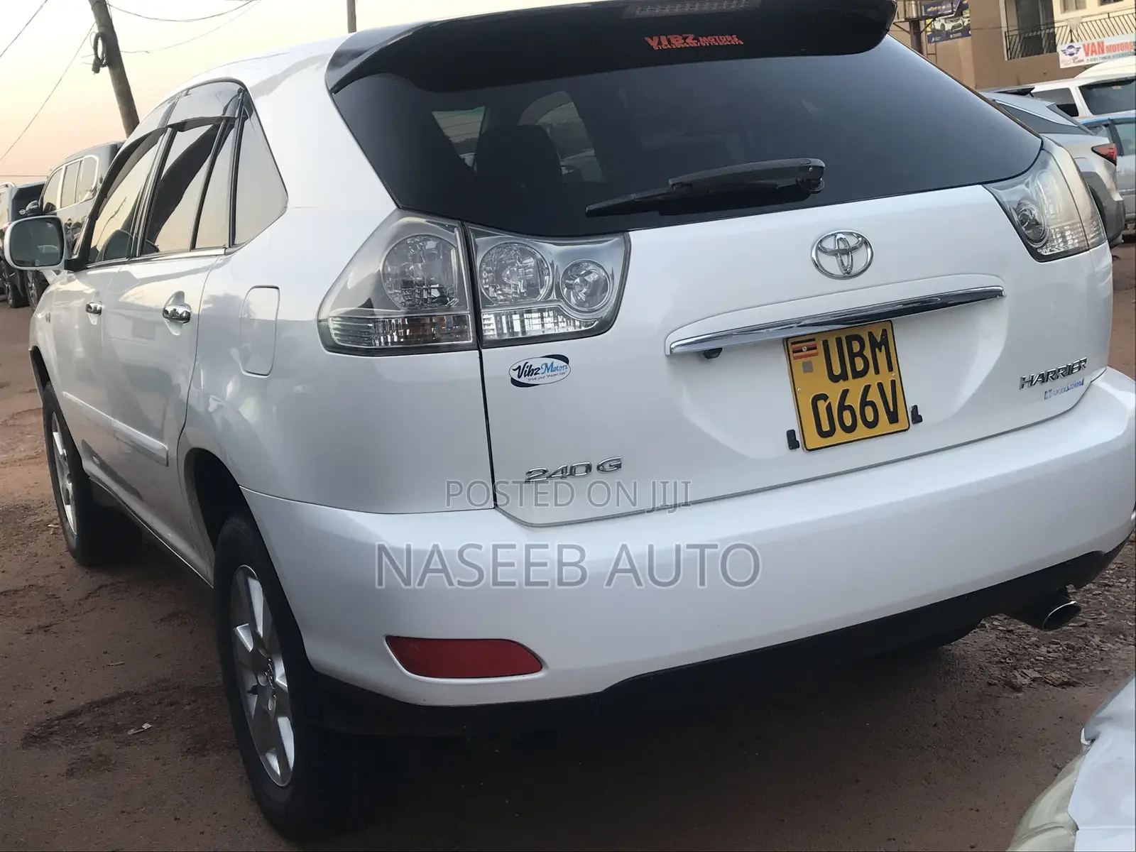 Toyota Harrier 2008 White