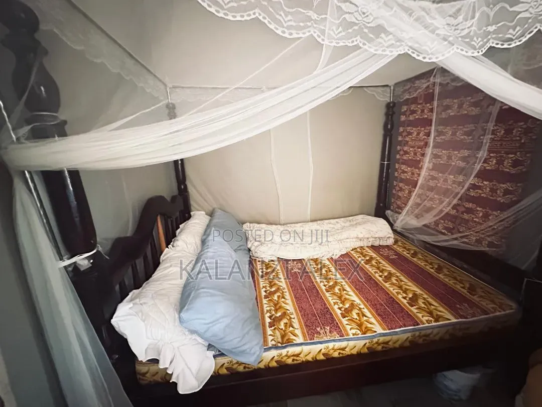Wooden Bed + Mattress