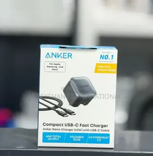 Anker Nano Charger (45W) With USB-C Cable