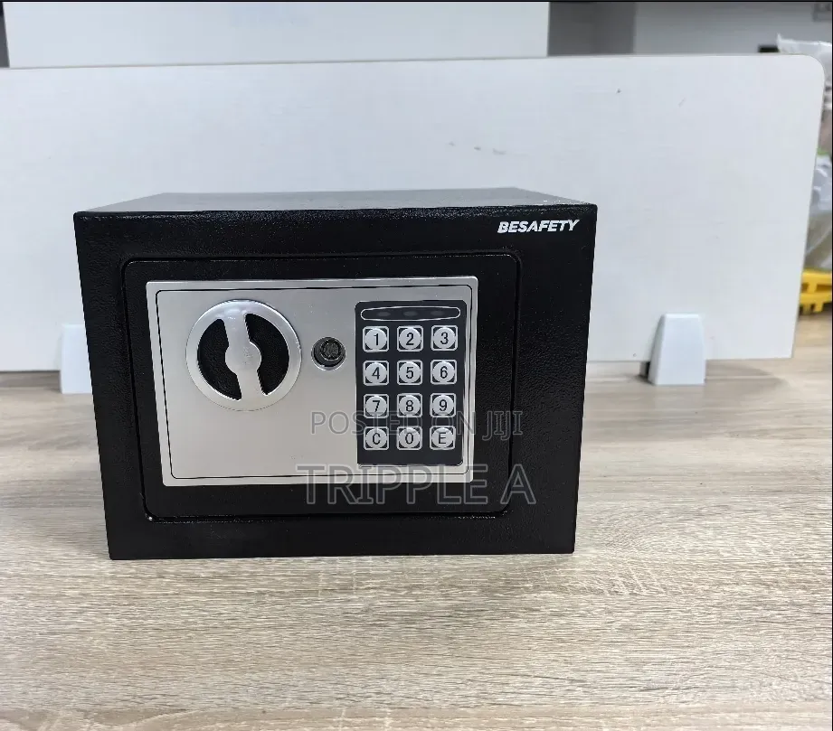 Black Digital Safe Box