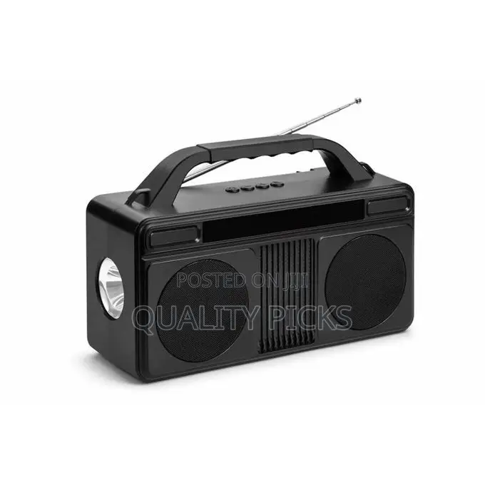 Solar Powered Rechargeable Wireless Bluetooth Speaker