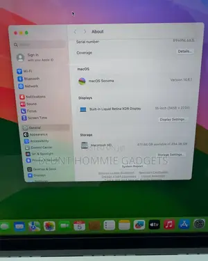 Laptop Apple MacBook Pro 2023 M2 8GB Apple M2 SSD 512GB
