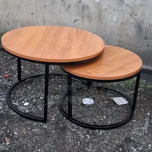 Center Table/Coffee Table – Stackable Round Set, Brand New