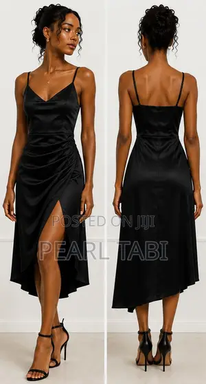 Silk Satin Slip Dress