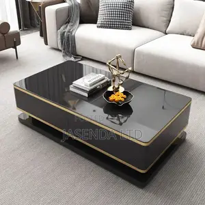 Center Table/Centre Table – Black Modern Design