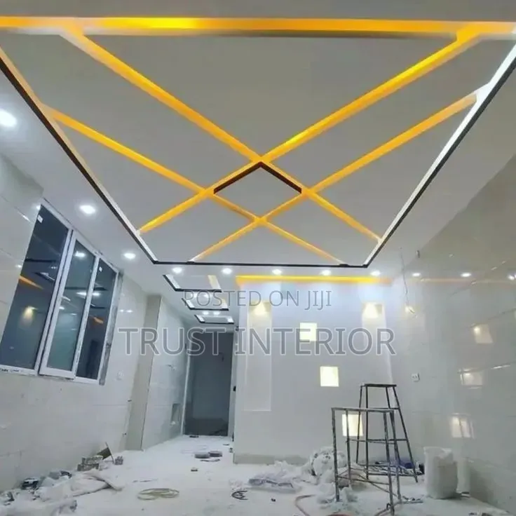 Gypsum Ceiling Installed Nakasongola