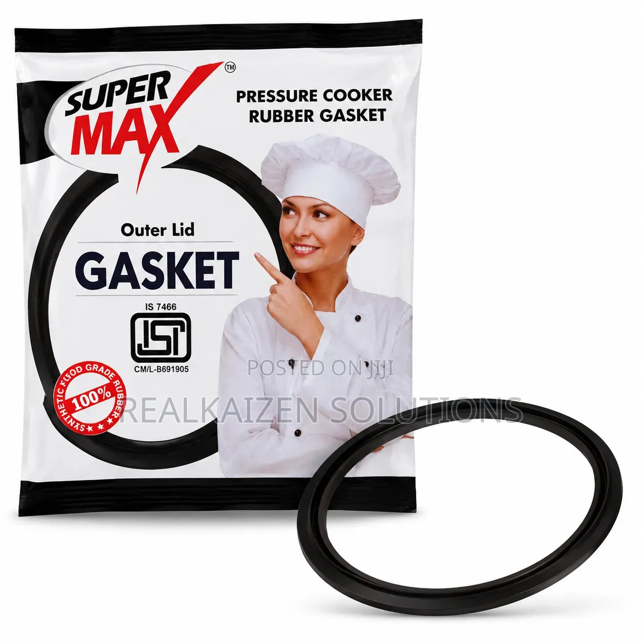 SUPERMAX Pressure Cooker Rubber Gasket| Prestige, Popular, Marlex