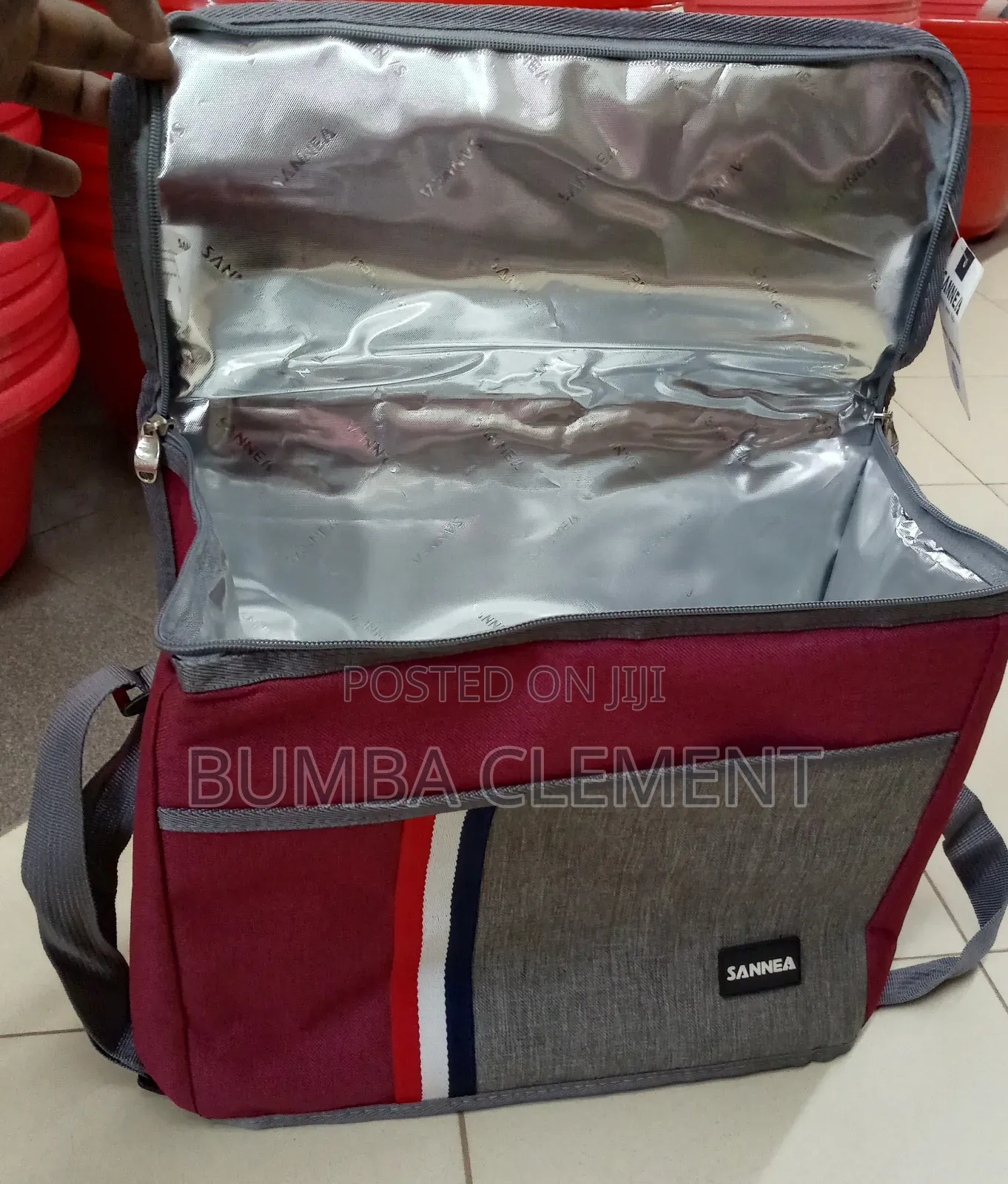Compact Insulated Lunch Bag for Food Flask Container