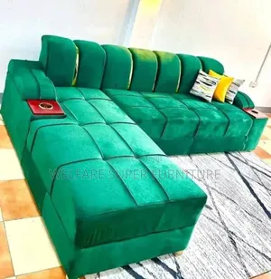 L Chair With High Density Foam