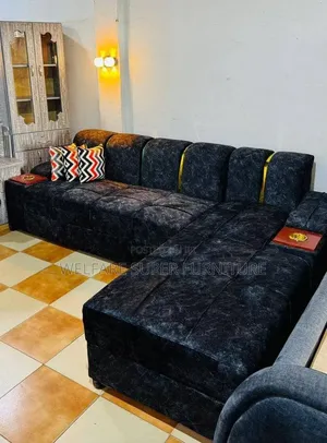 L Chair With High Density Foam
