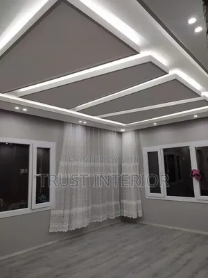 Gypsum Ceiling Installed Nakwero Site
