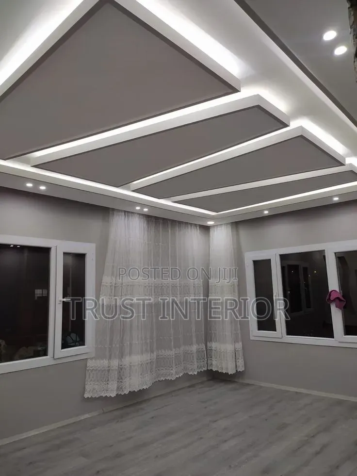 Gypsum Ceiling Installed Nakwero Site