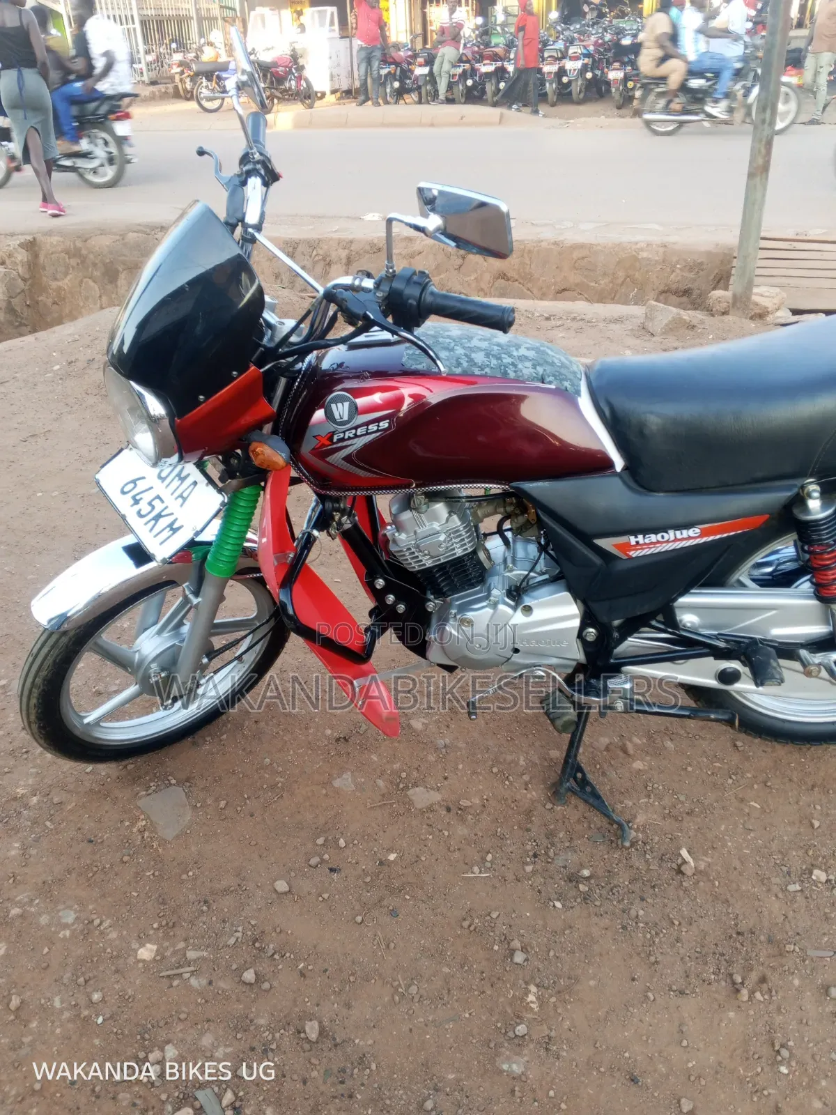 Haojue DK125 2024 Red